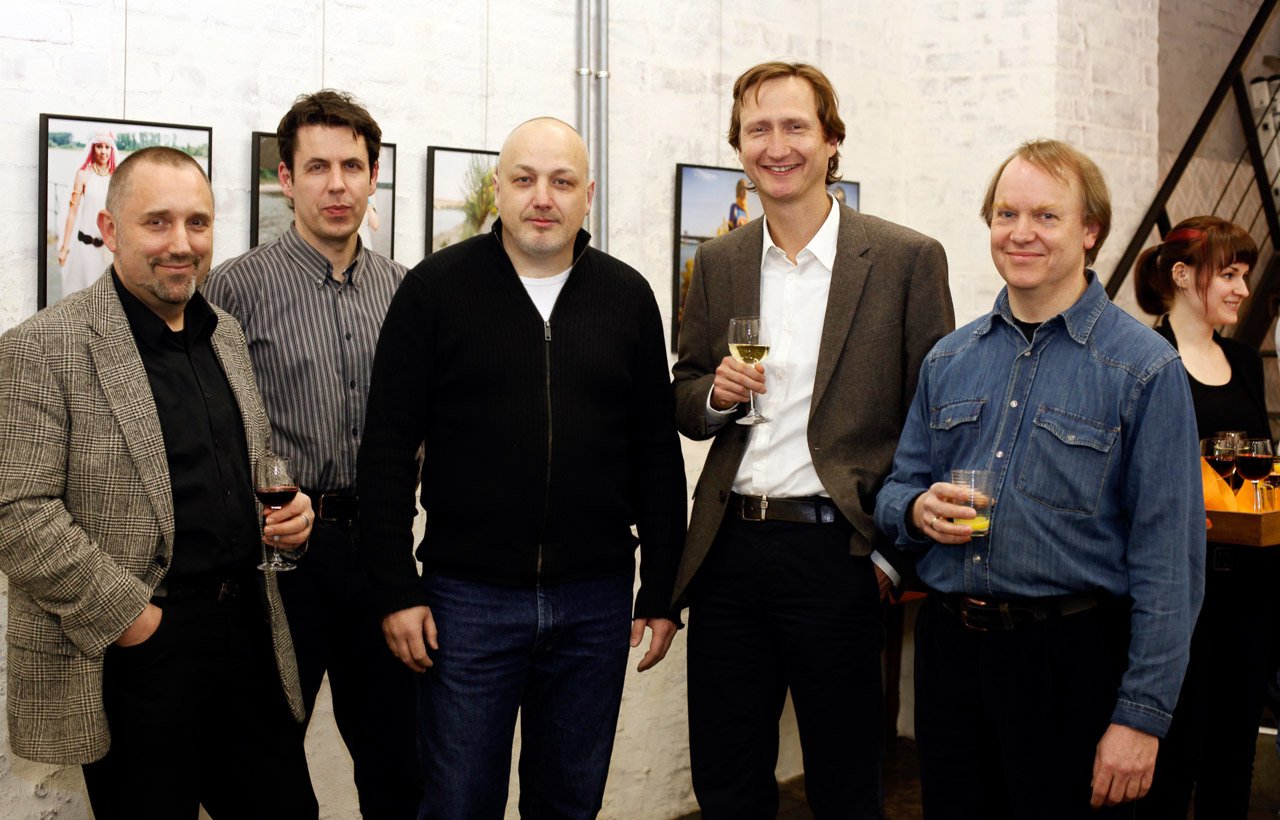 Tobias D. Kern, Frank Günther, Jürgen H. Krause, Frank Doering und Martin Frech (v. li.; Foto: AfM)